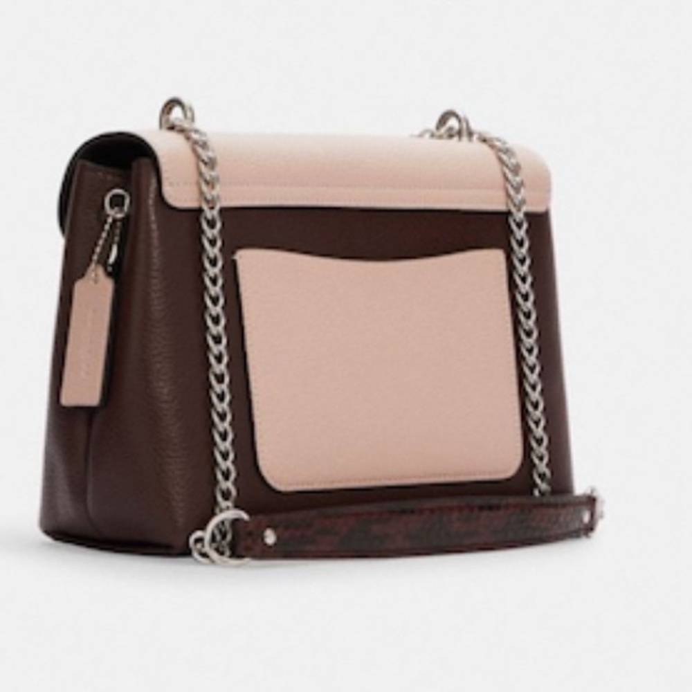 COACH Tammie Shoulder Bag In Colorblock - Picture 3 of 11